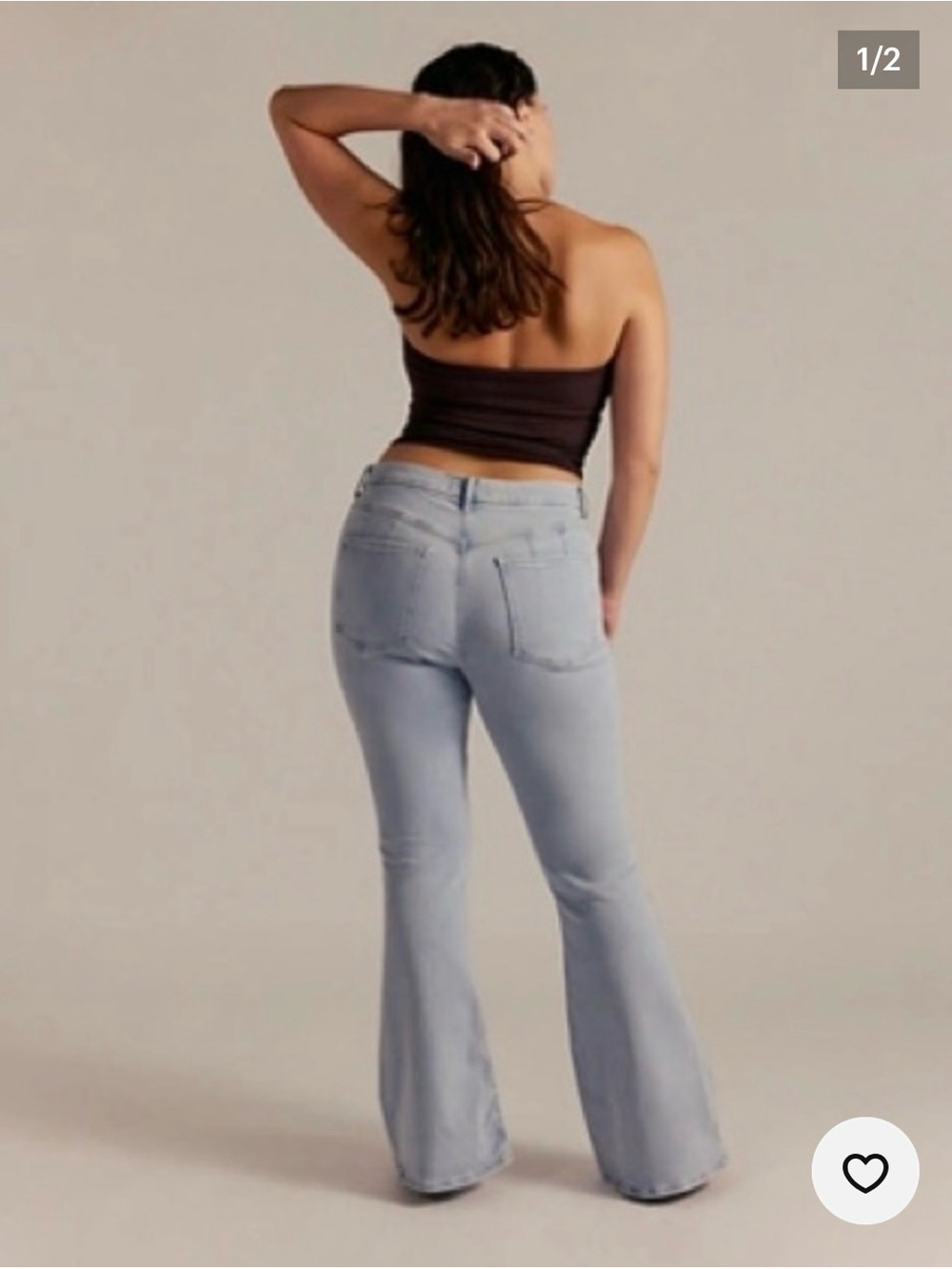 We the Free CRVY Infinite Stretch Pull On Flare Jeans